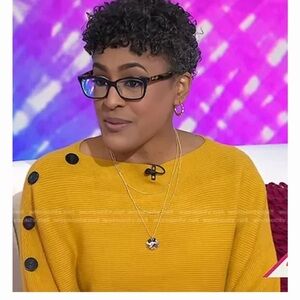 Faith & Zoe Tibi Dolman Sleeve Ribbed
Sweater Yellow batwing sz M preloved